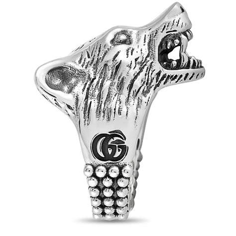 anger forest gucci|gucci wolf ring.